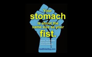 fist-stomach-size